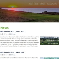 Golf Up North News
