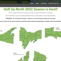 Golf Up North 2022 Season courses open