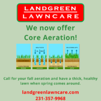 Landgreen Lawn Care Core Aeration
